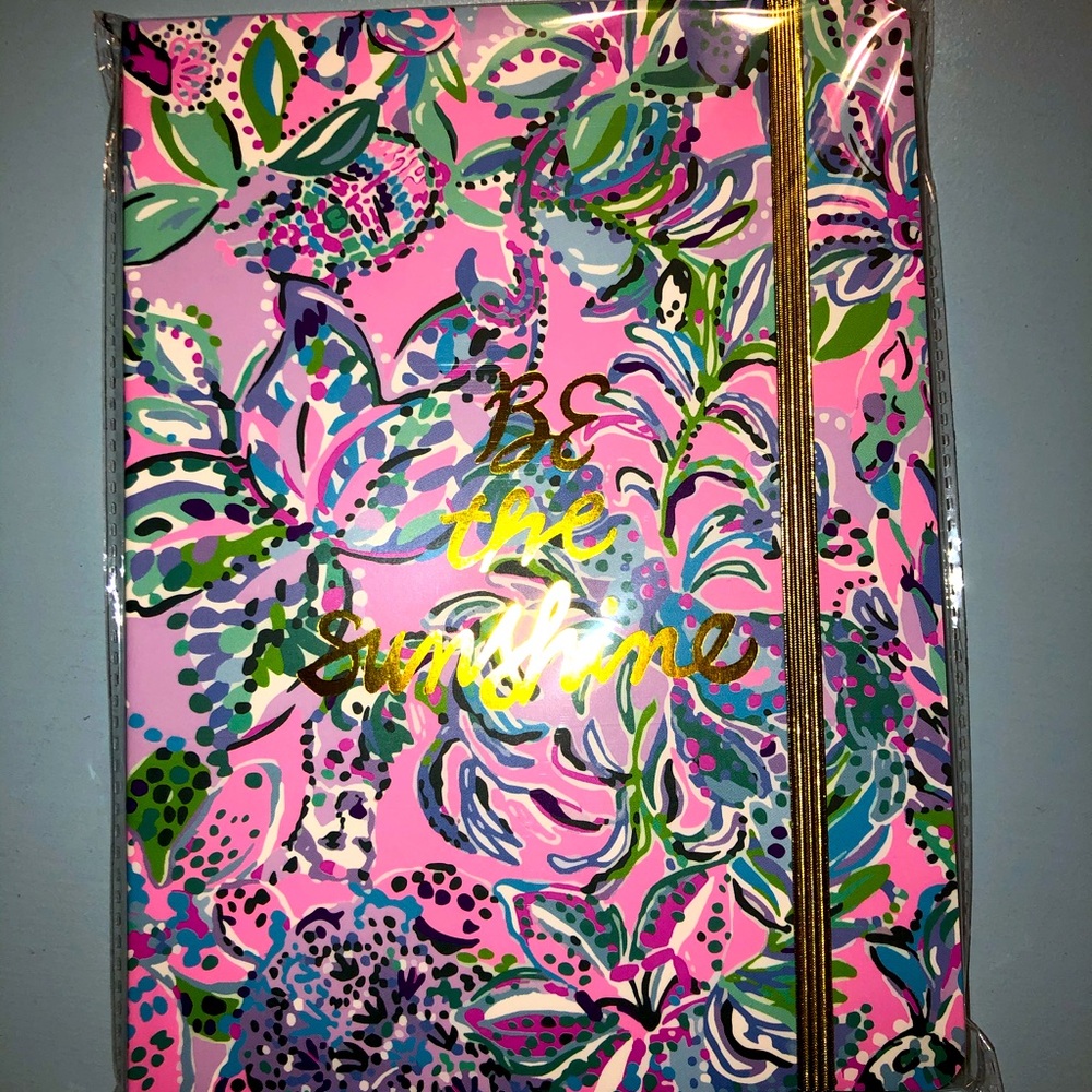 COPY - NWT Lilly Pulitzer “Be the Sunshine” Notebook